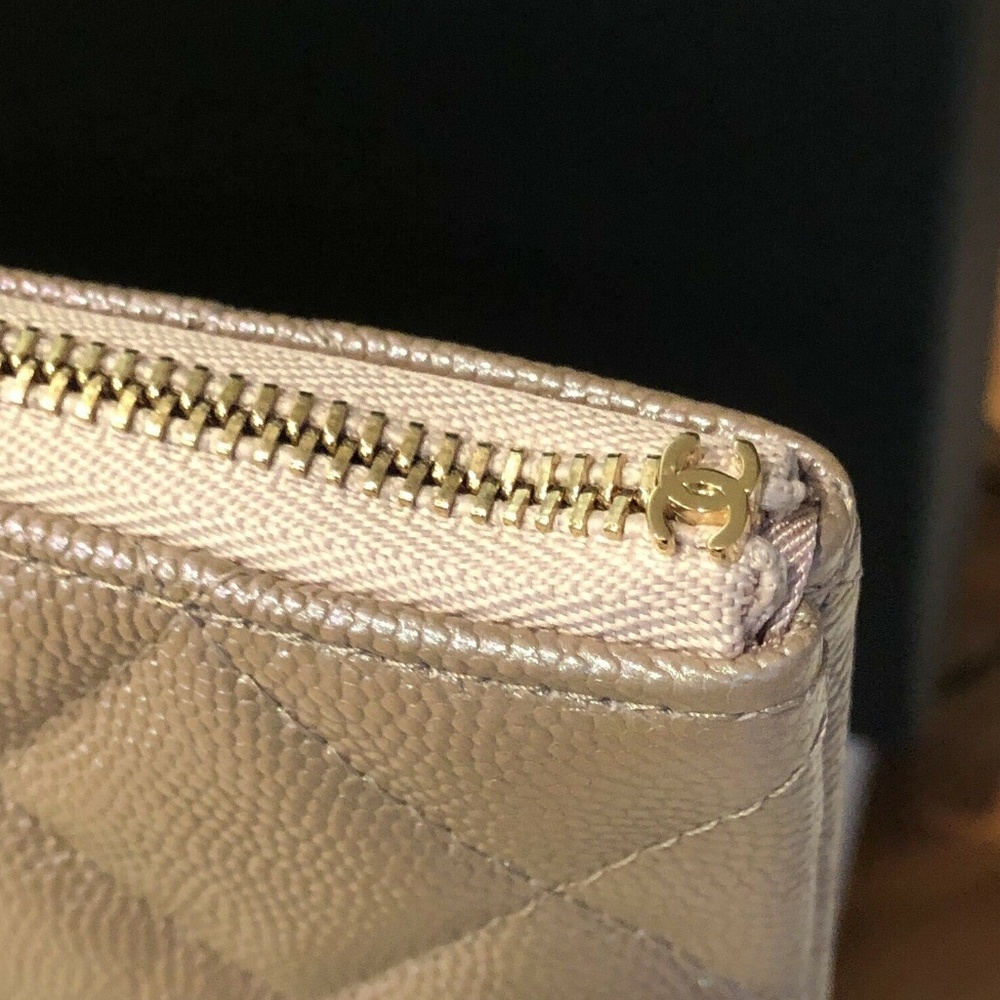 Authentic 19S new Chanel Medium O Case Pouch Pearl - Picture 3 of 8